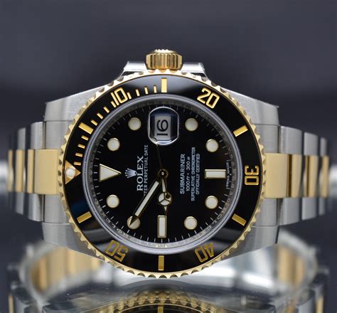 rolex submariner two tone 2000|Rolex Submariner 2 tone price.